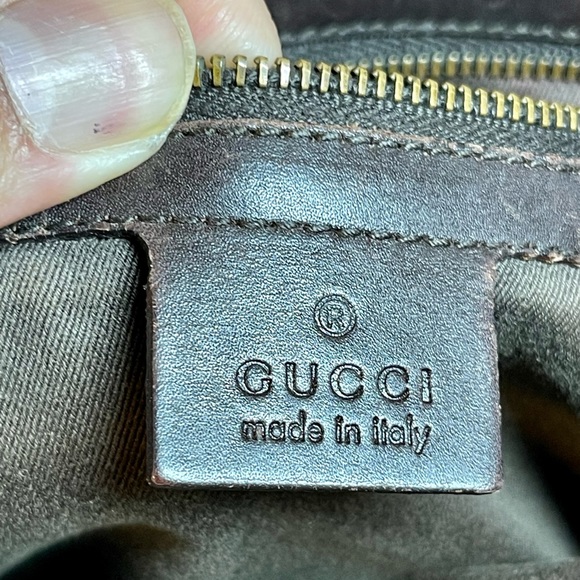 Gucci Brown GG Canvas Shoulder Bag - Picture 10 of 10